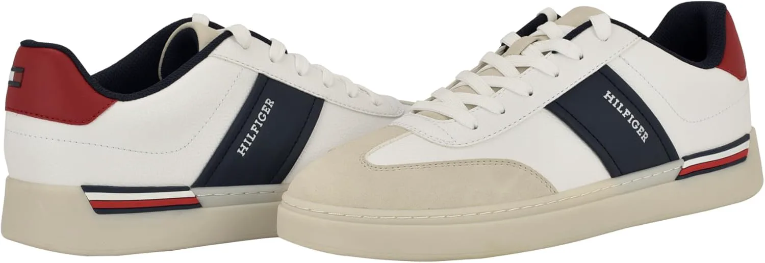 Мужские кроссовки Tommy Hilfiger Jivlin, белый/темно-синий — фото 2
