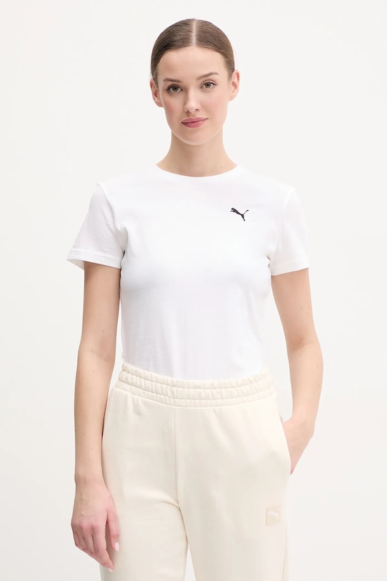 

Хлопковая футболка Puma, белый