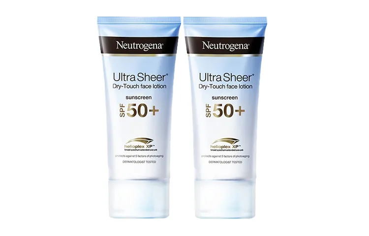 Neutrogena Крем-солнцезащитное средство LUDEQING в голубой тубе, увлажняющее и успокаивающее, SPF50 PA++++, 30 мл/50 мл, 30ml*2 — фото 4