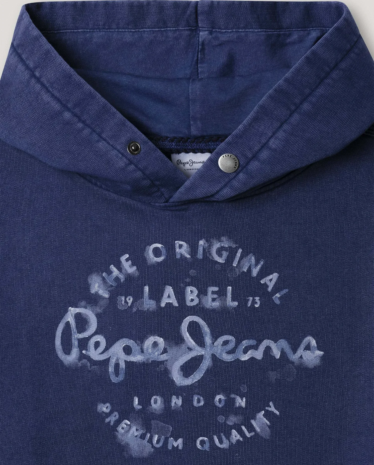 Детская худи Vernos Pepe Jeans, индиго синий — фото 4