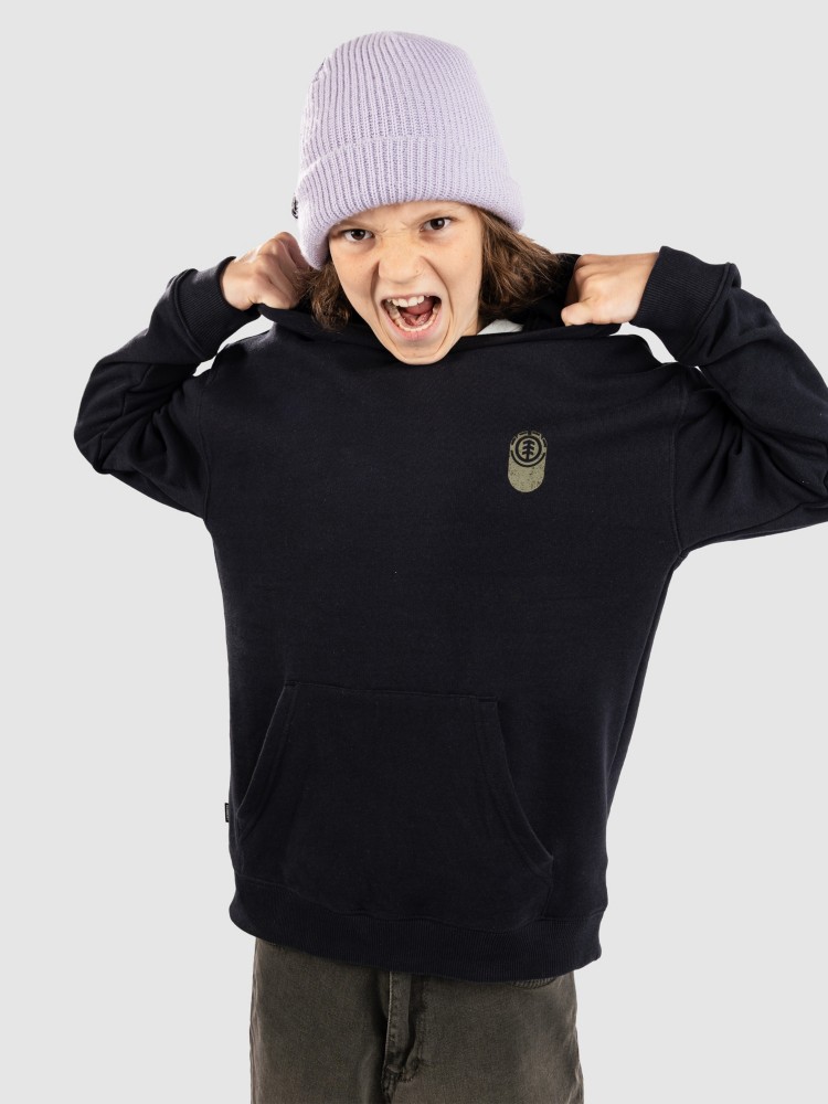 Толстовка Element Ambition Po Kids Hoodie, flint black — фото 2