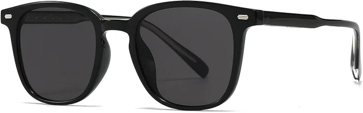 

Солнцезащитные очки Rivet для женщин и мужчин, популярные в винтажном панк-стиле, для активного отдыха и вождения, с защитой от УФ-излучения UV400 TVTBBVV, Black Black