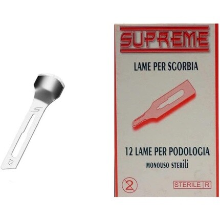 

Одноразовые лезвия Supreme, размер 12, Renna Forniture