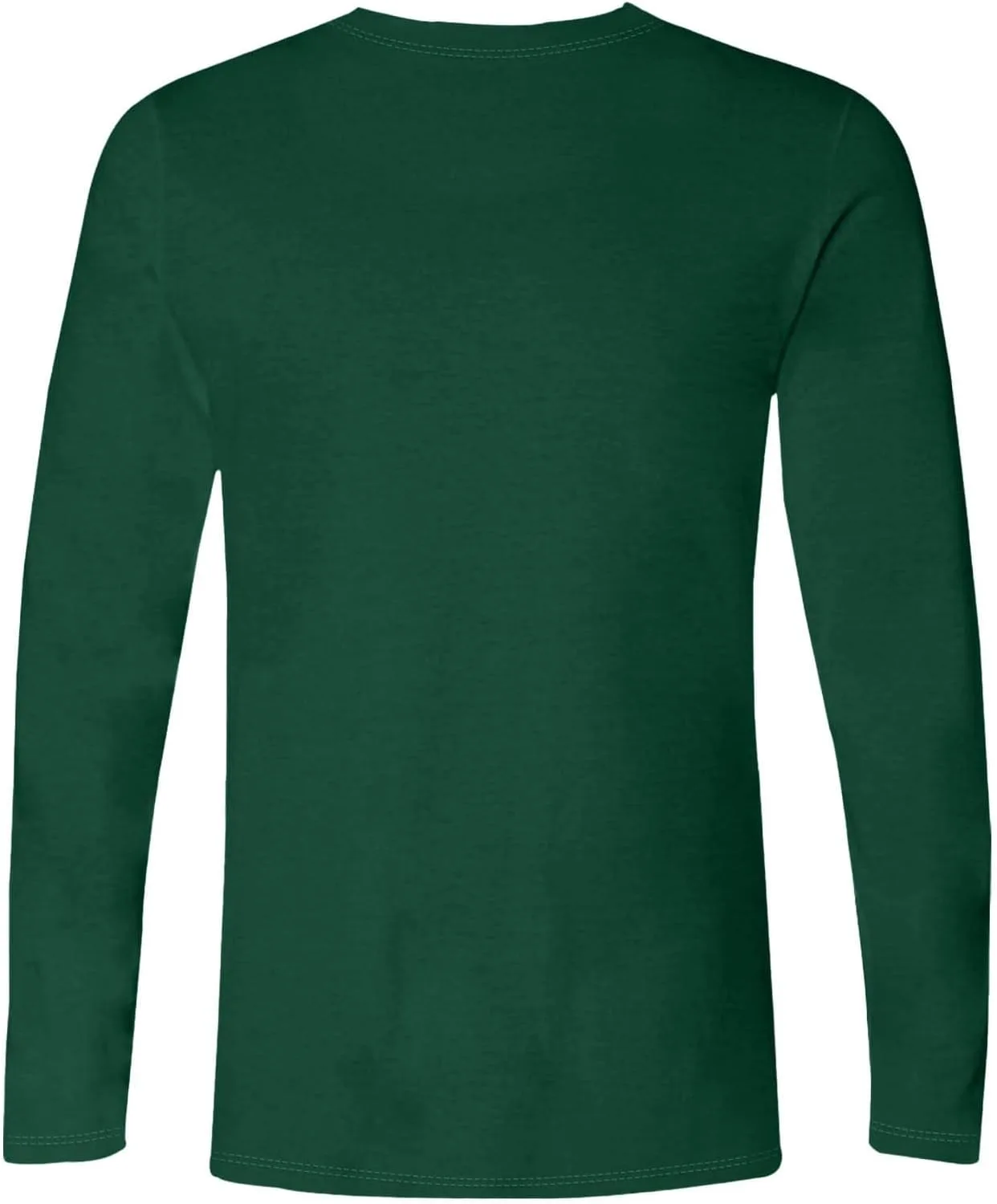 Мужская футболка с длинным рукавом Casual Lightweight Crew Neck Pullover Plus Size — фото 4
