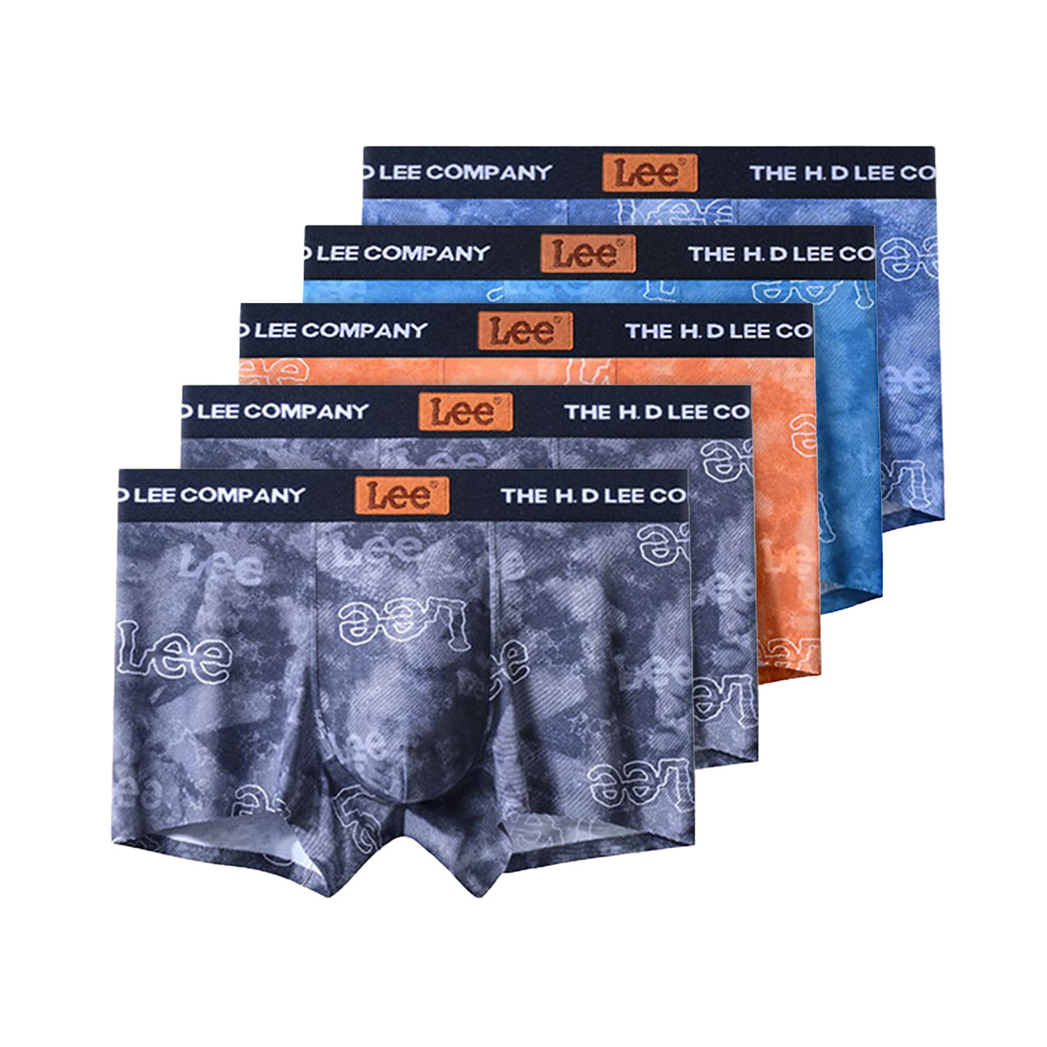 

Sunset 5.0 трусы мужские 5 штук Lee, оранжевый