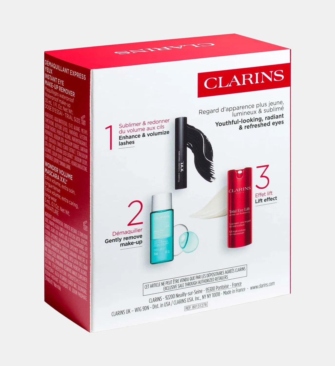 Набор Clarins, красный — фото 4