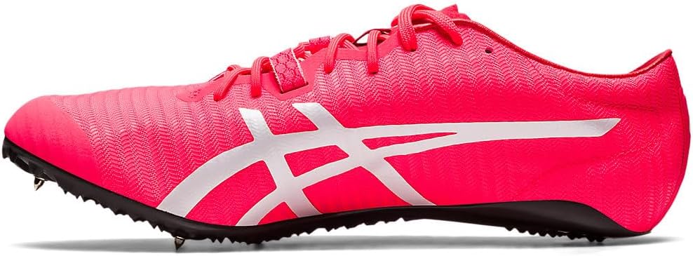 Кроссовки ASICS Unisex Adult Sonicsprint Elite для легкой атлетики, белый/розовый — фото 4
