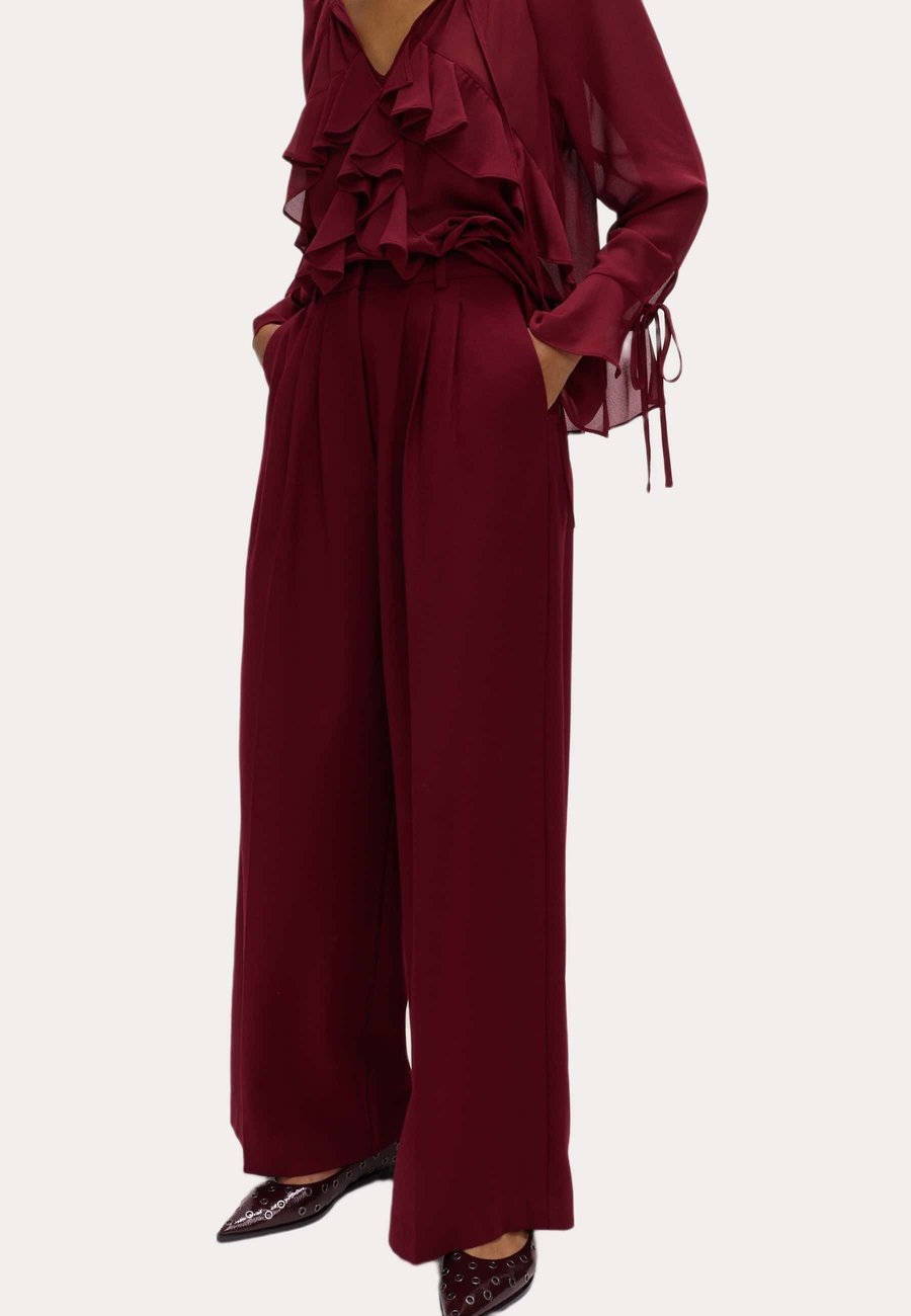 

Брюки Marks & Spencer Trousers, Wine/Dark Red