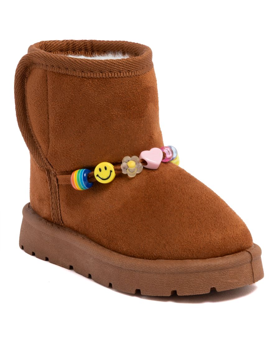 

Детские зимние сапоги Somi для девочек 5T-10T Sugar, Cognac