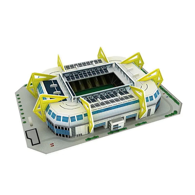 

Мини-футбольный стадион - SIGNAL IDUNA PARK - Боруссия Дортмунд - 3D пазл 35 деталей HABARRI