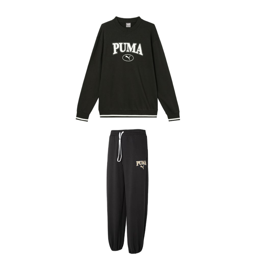 

Мужской комплект худи топ+черные низы PUMA, черный