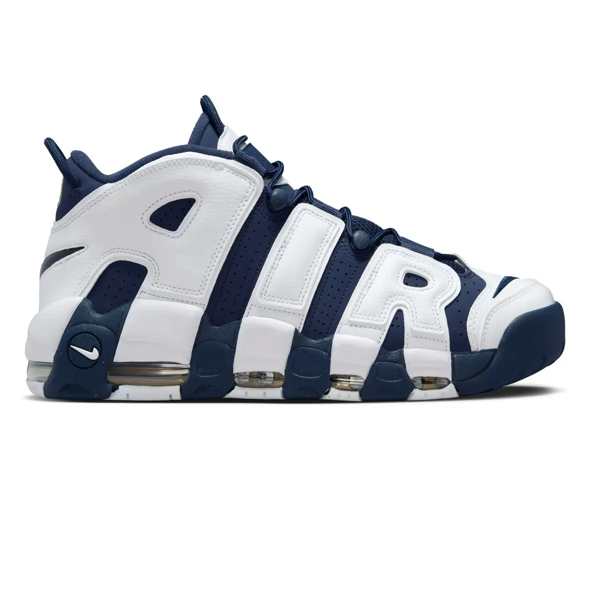 

Мужские кроссовки Air More Uptempo '96 Nike Casual, белый/темно-синий