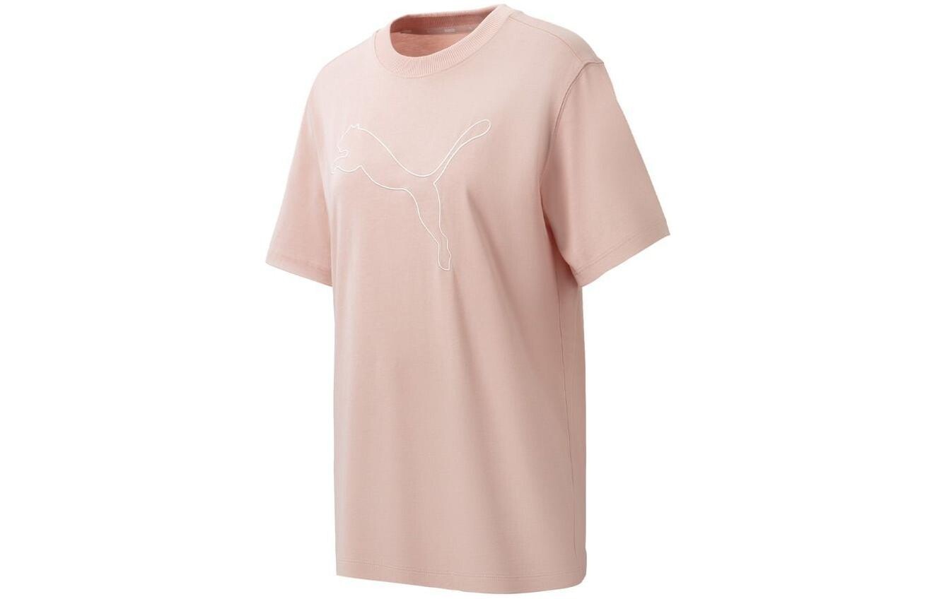 

Футболка женская розово-розовая Puma