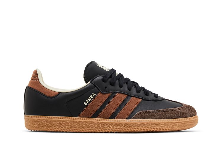 

Кроссовки Samba OG 'Black Preloved Brown', черный