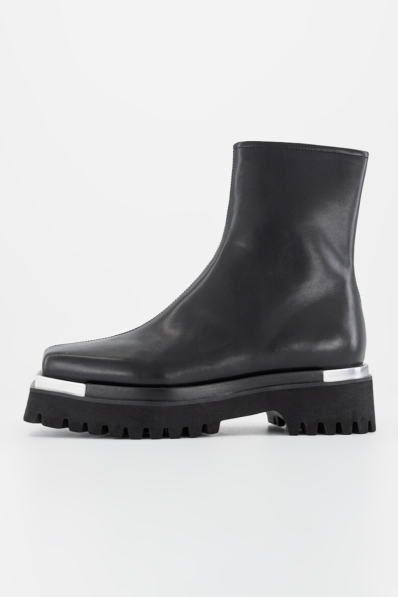 

Сапоги из экокожи с металлическими деталями Jeffrey Campbell, черный