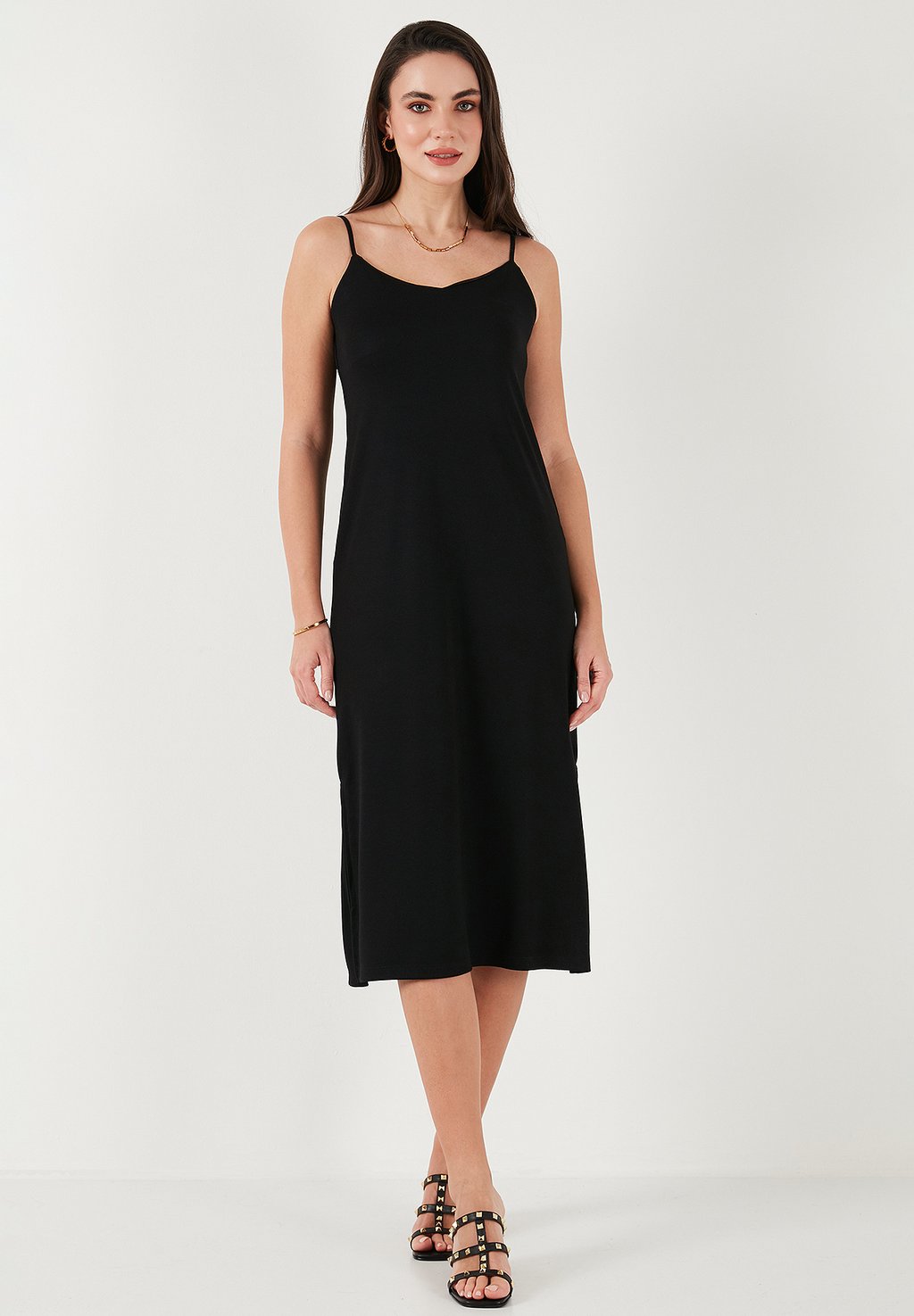 

Платье из джерси REGULAR FIT LELA, черный