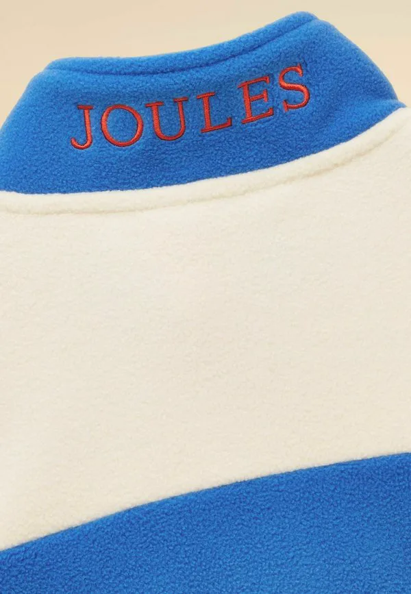 Куртка из флиса summit на молнии стандартного кроя Joules, Blue & Cream — фото 2