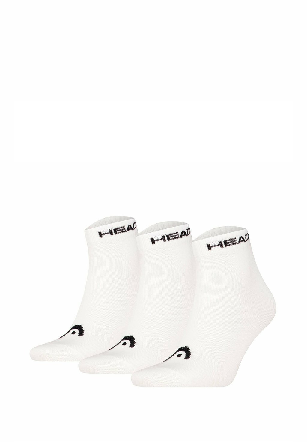 

Спортивные носки UNISEX QUARTER 3ER PACK - ALL LOGO EINFARBIG Head, белый