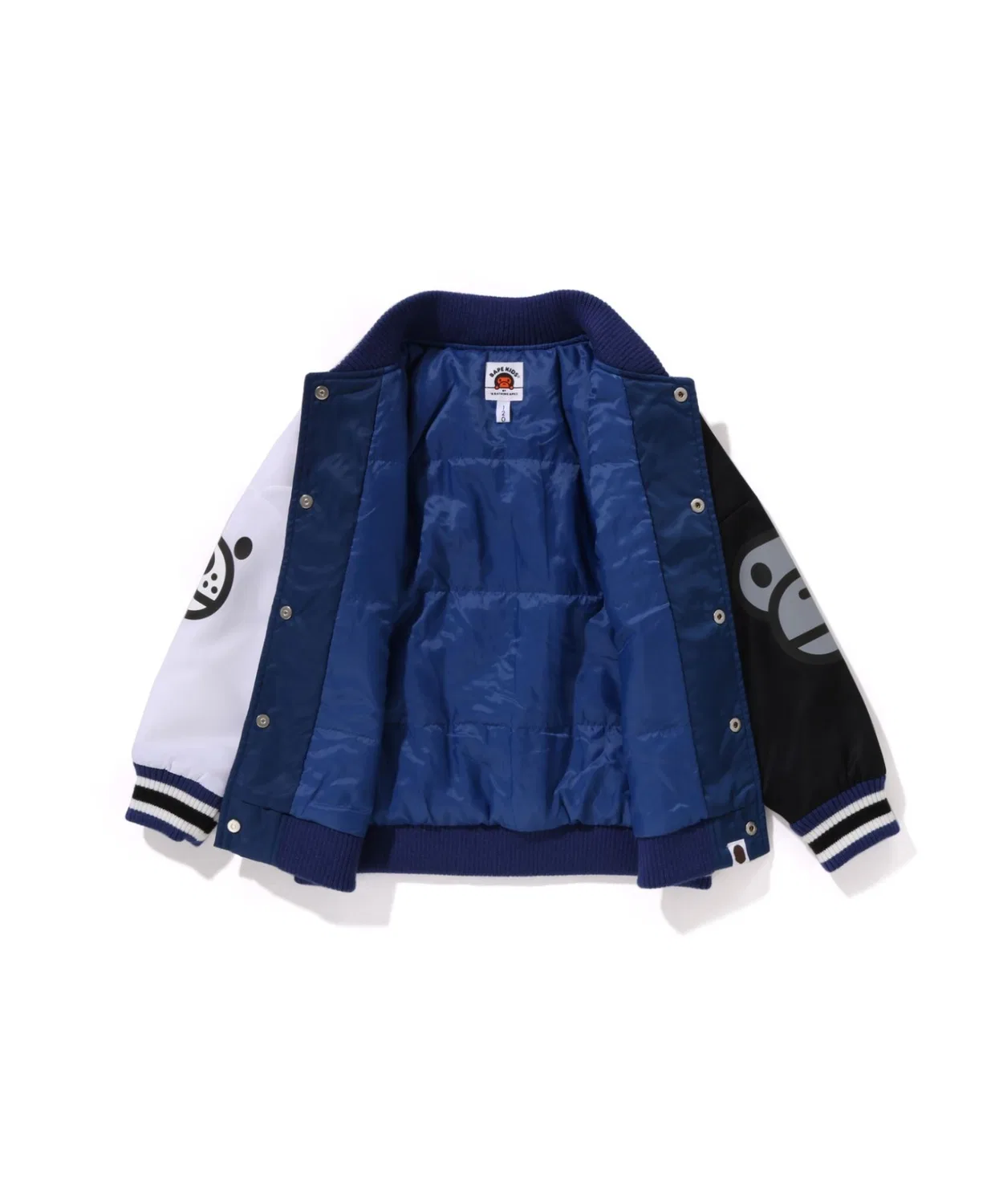 Куртка-бомбер MILO FRIENDS MULTI COLOR PARTS JACKET, нейлон, цвет тёмно-синий — фото 4