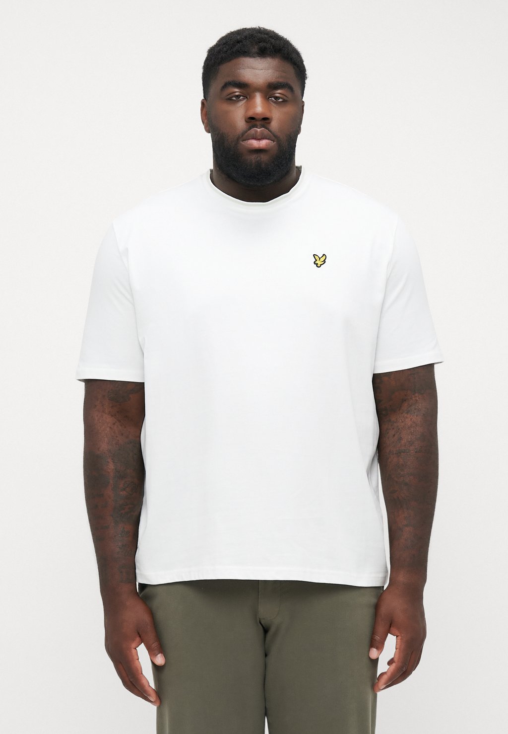 

Базовая футболка PLUS TIPPED Lyle & Scott, белый