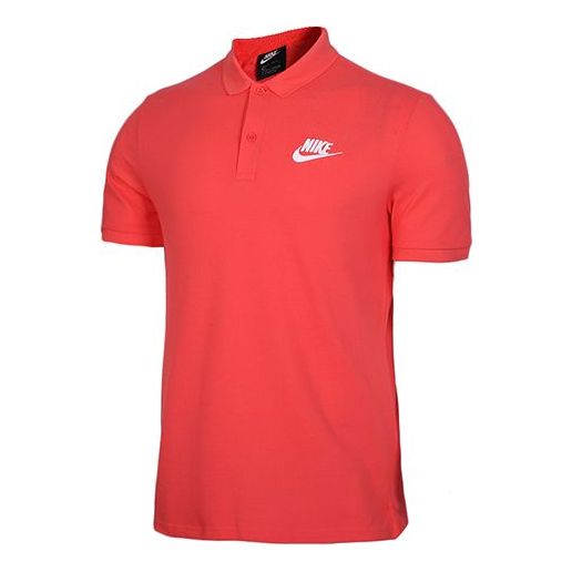 

Футболка Nike Athleisure Casual Sports Breathable Polo Shirt Red, красный