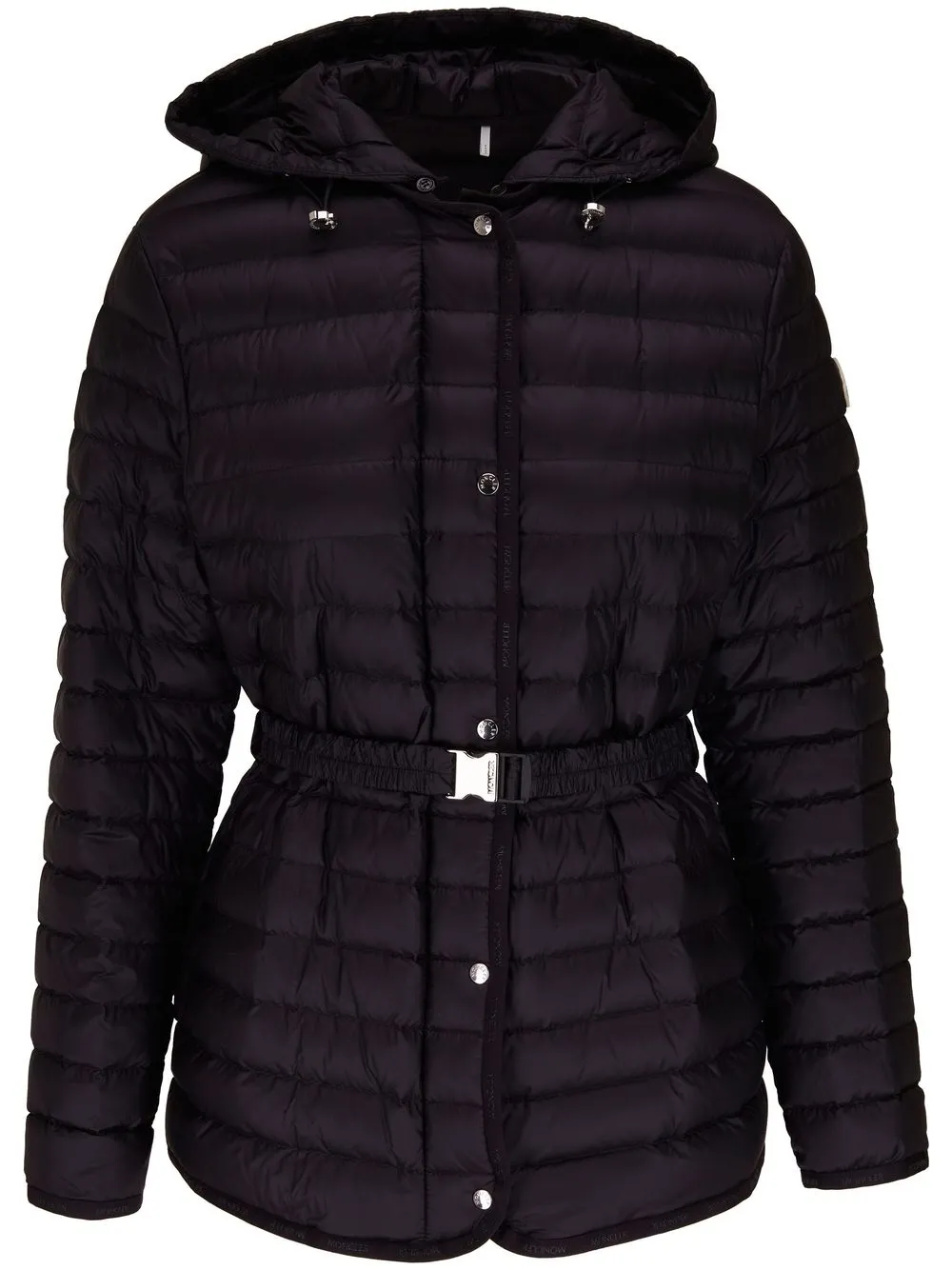 

Пуховик Oredon с поясом MONCLER, черный