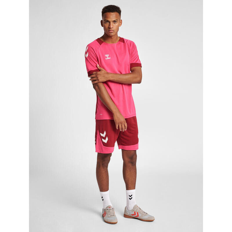 

Спортивная футболка Hummel, цвет kirschrot/rosa/rosa