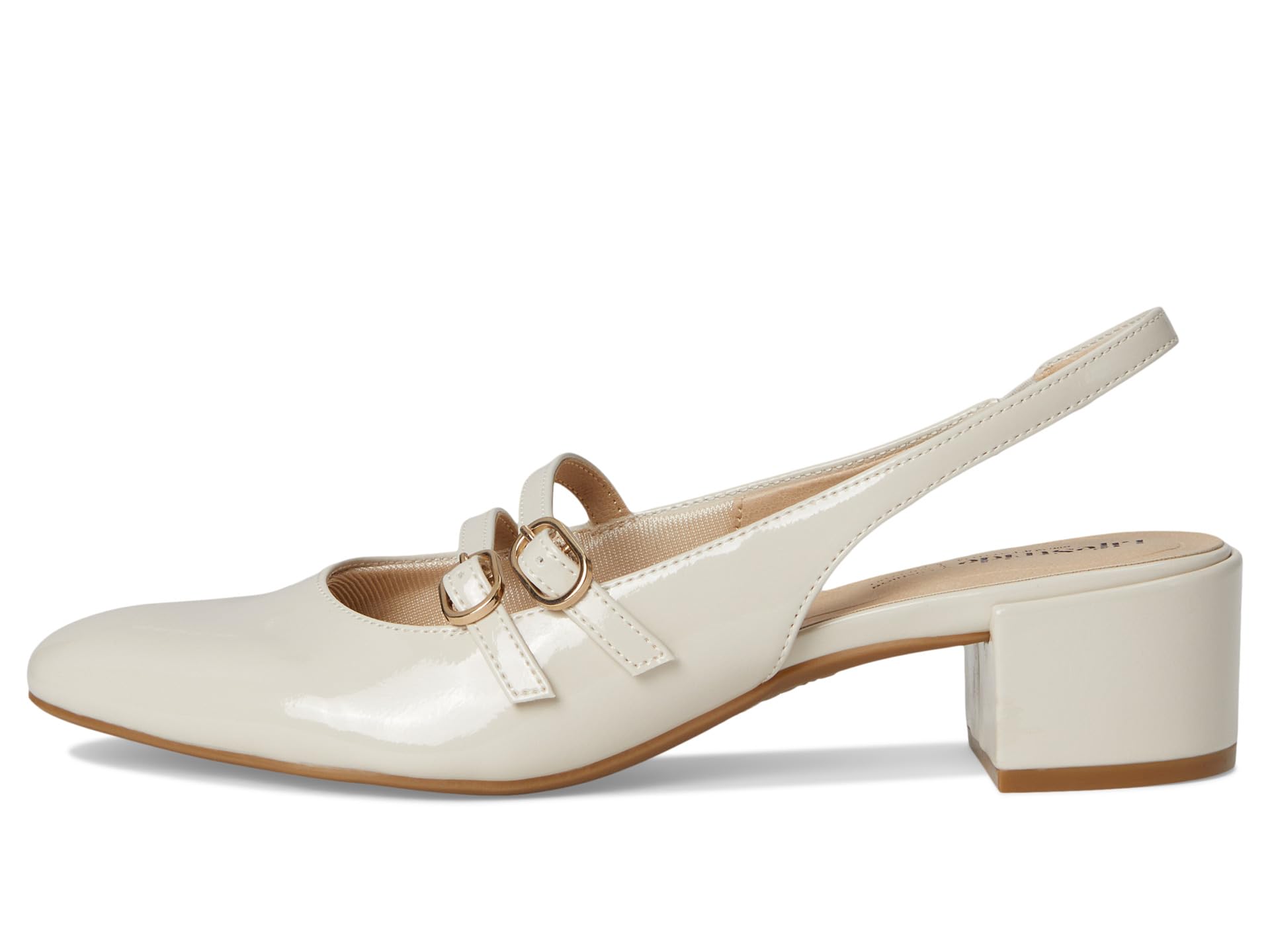 Туфли LifeStride Beatrice Slingback Shoes, Almond Milk Patent — фото 4