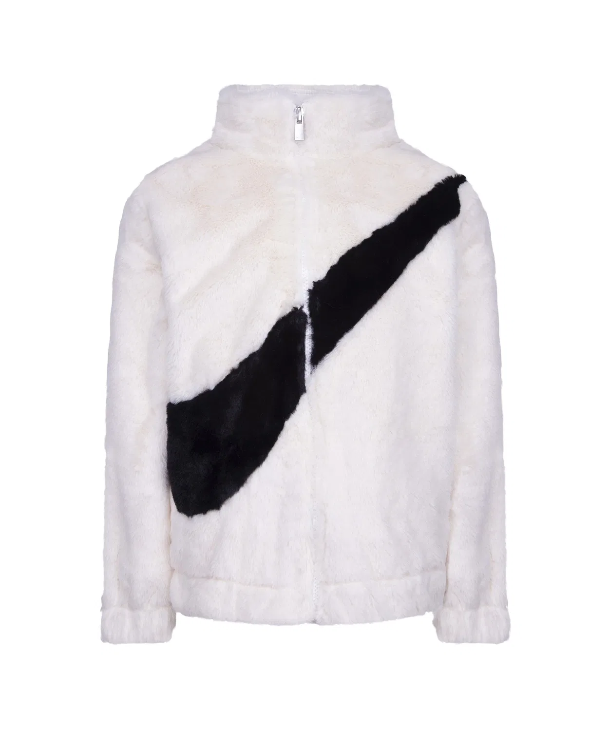 Куртка Nike BIG SWOOSH FAUX FUR JACKET, флис, белый