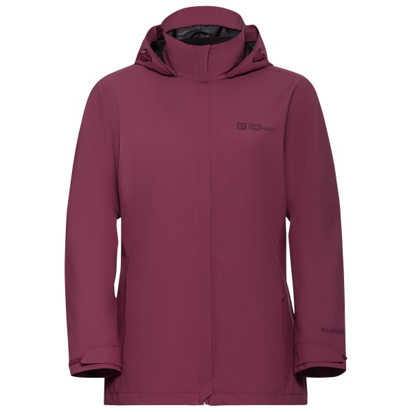 

Женская куртка Trailtime 2 л - дождевик Jack Wolfskin, Raisin