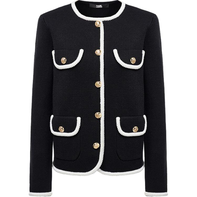 

KARL LAGERFELD / Karl Lagerfeld Jeans Куртка KARL LAGERFELD FW25 женская, Black