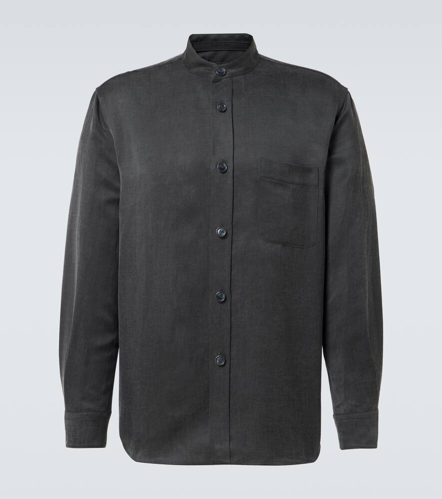 

Хлопковая рубашка Canvas Giorgio Armani, Deep Forest