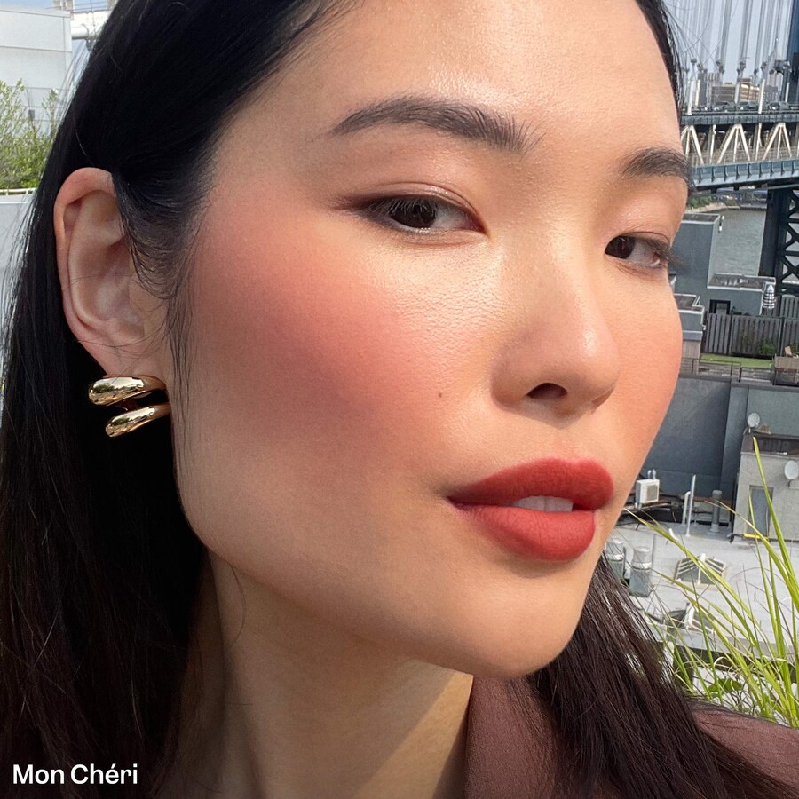 Увлажняющая матовая помада PLUME LIP VIOLETTE_FR, 0.12 oz/3.3 g, Mon Chéri — фото 3