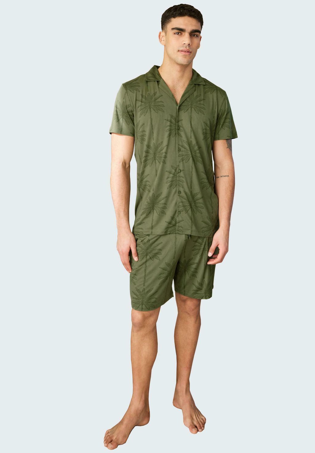 

Пижама PALM PRINT SET - Pyjama set Chelsea Peers, хаки