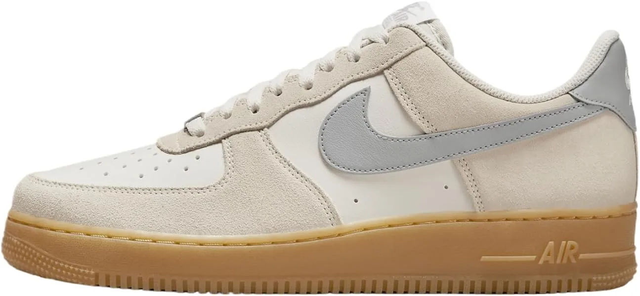 Мужские кроссовки Nike Air Force 1 '07 Lv8, белый/желтый/серый