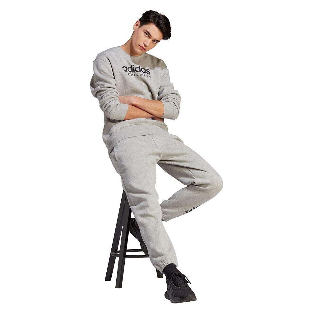 Толстовка adidas Sportswear All Szn, серый — фото 4