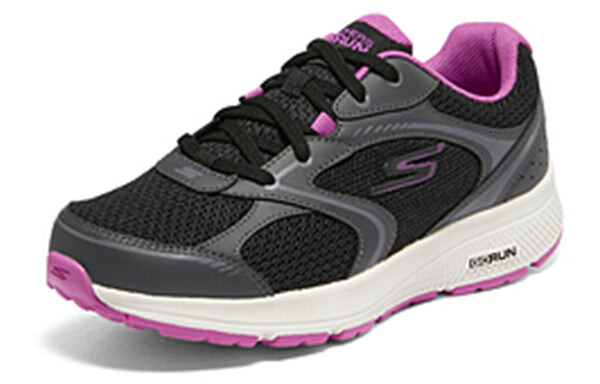 Кроссовки go run consistent 'black purple' Skechers, черный — фото 3