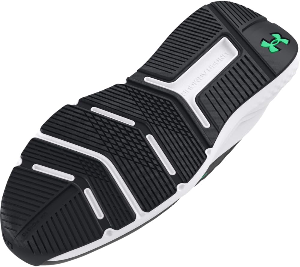 Кроссовки Under Armour Men's Charged Commit Trainer 4, (104) Castlerock/Anthracite/Vapor Green — фото 3