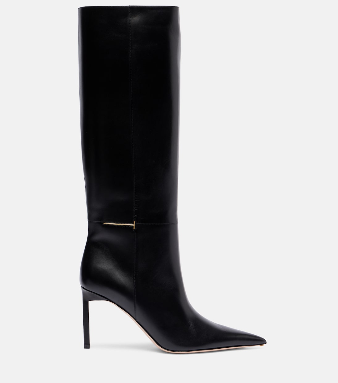 Сапоги Julianne 85 из кожи до колена Tom Ford, черный — фото 4