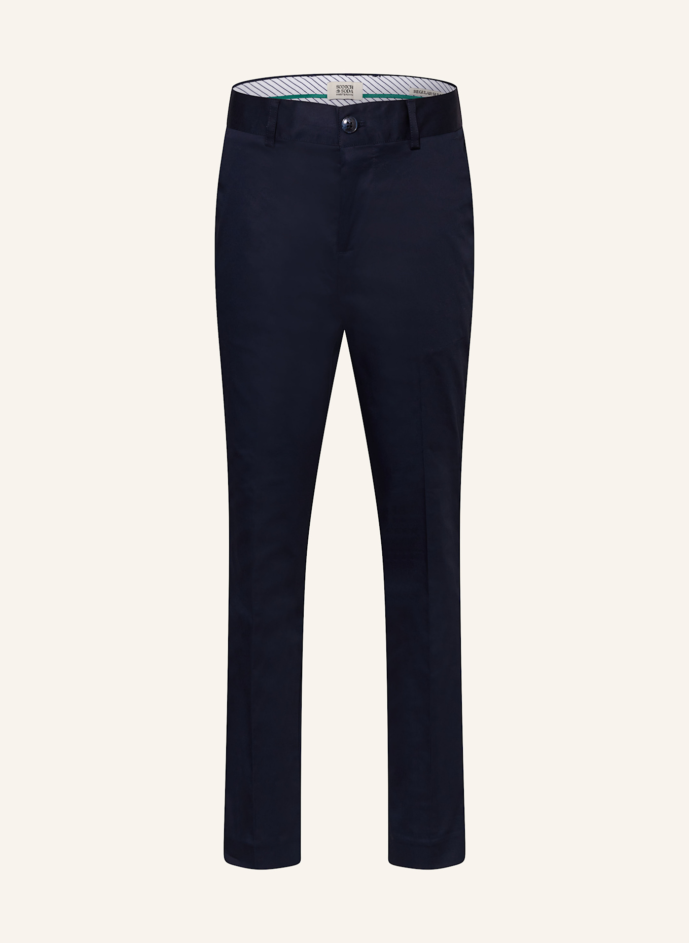 

Брюки облегающего кроя Scotch & Soda, синий