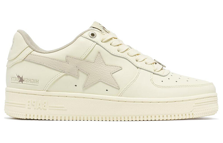 Кроссовки A BATHING APE STA Skateboarding Shoes Men Low-top Khaki, хаки — фото 2