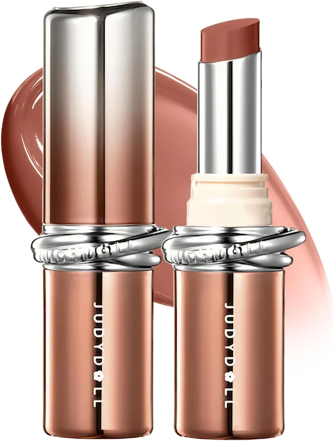 Губная помада с розовым коллагеном 80% Shiny-X, оттенок 104 Relaxed Nude