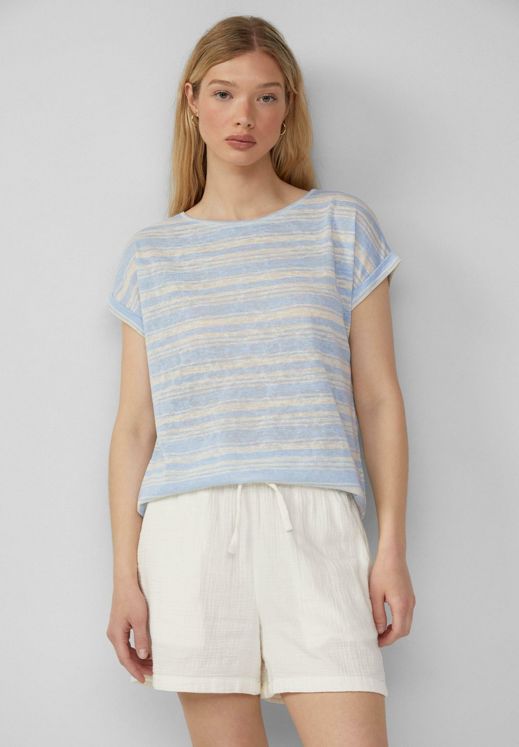 

Футболка с принтом RINGEL AUS MIX QS, светло-голубой