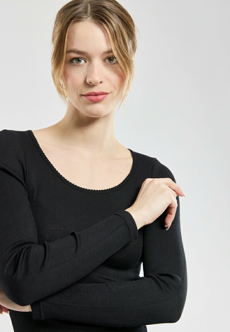 

Топ с длинными рукавами Armor lux, черный