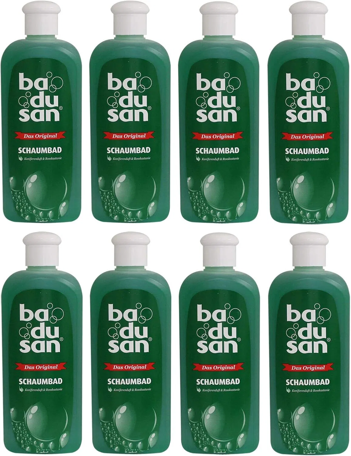 Пена для ванны Badusan The Original 8 x 500 мл, упаковка из 8 штук Ba Du San