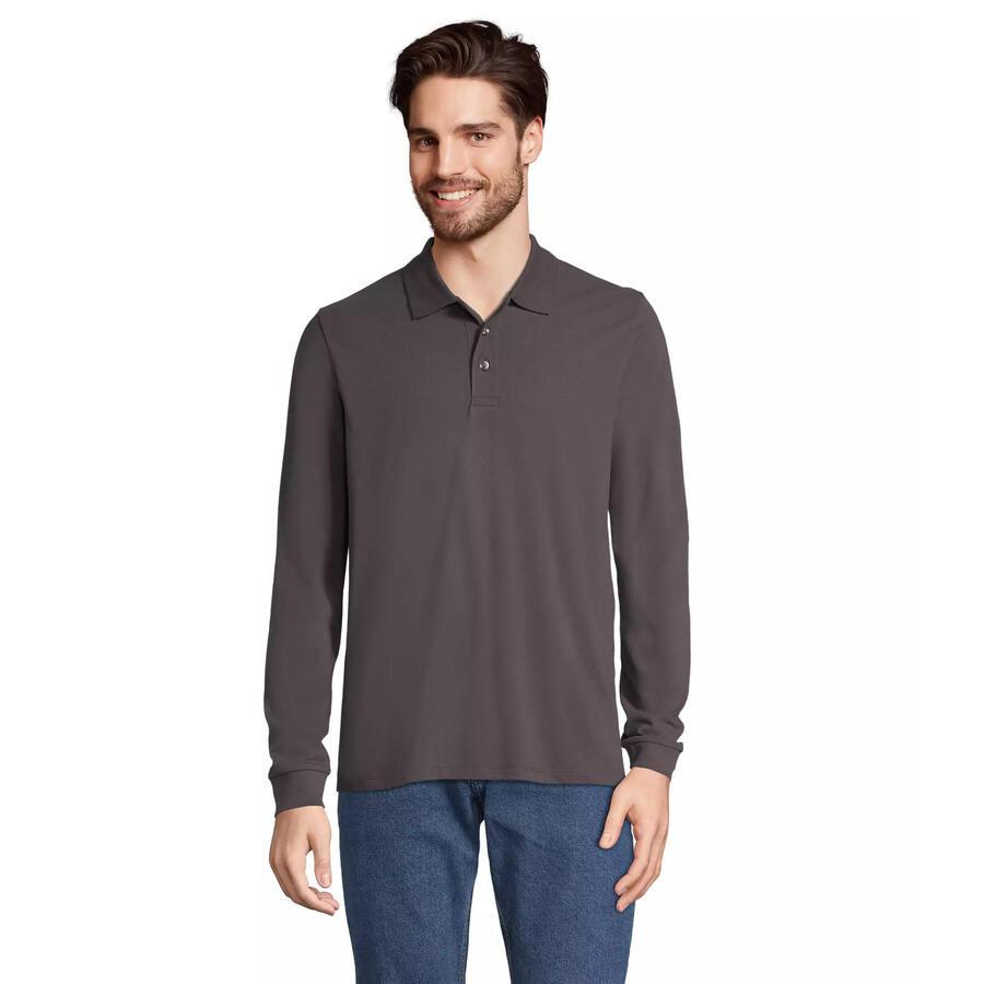 

Рубашка-поло с длинным рукавом Sol's Prime