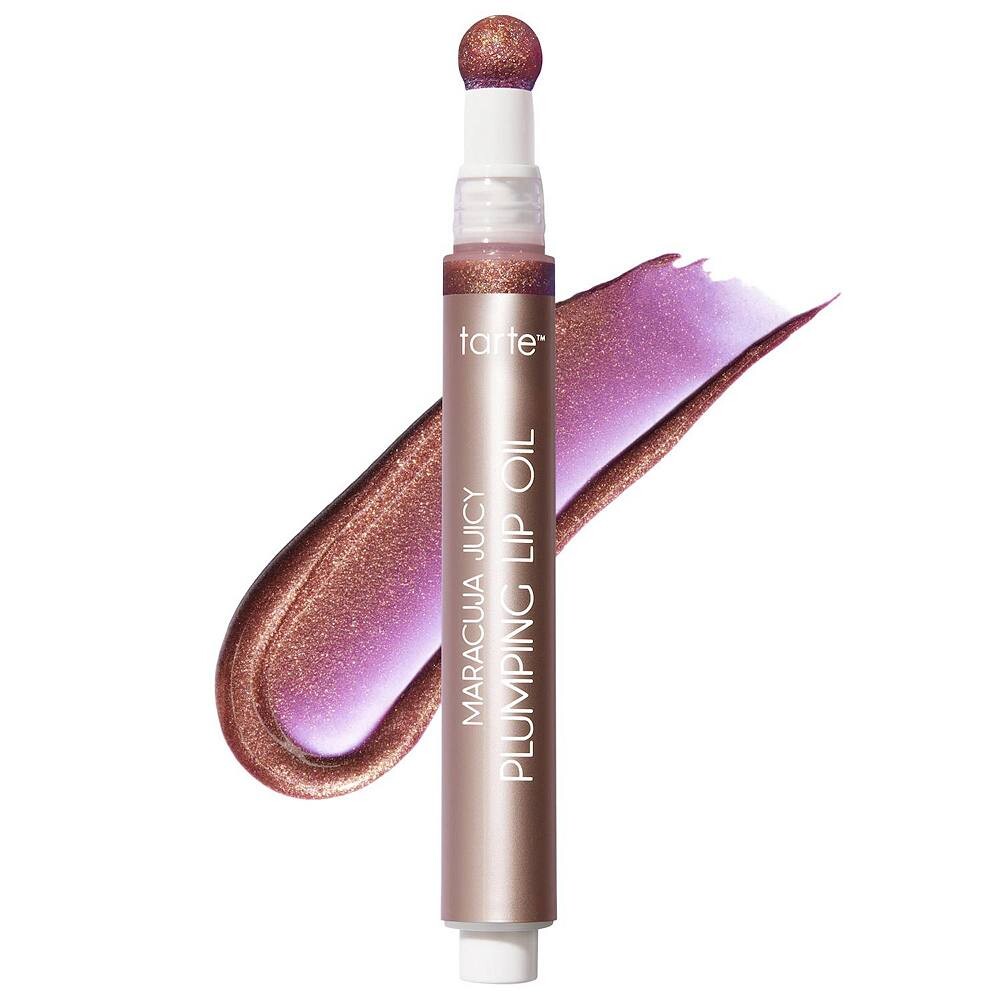 

tarte maracuja сочное пухлое масло для губ Tarte, цвет Shimmering Mulberry
