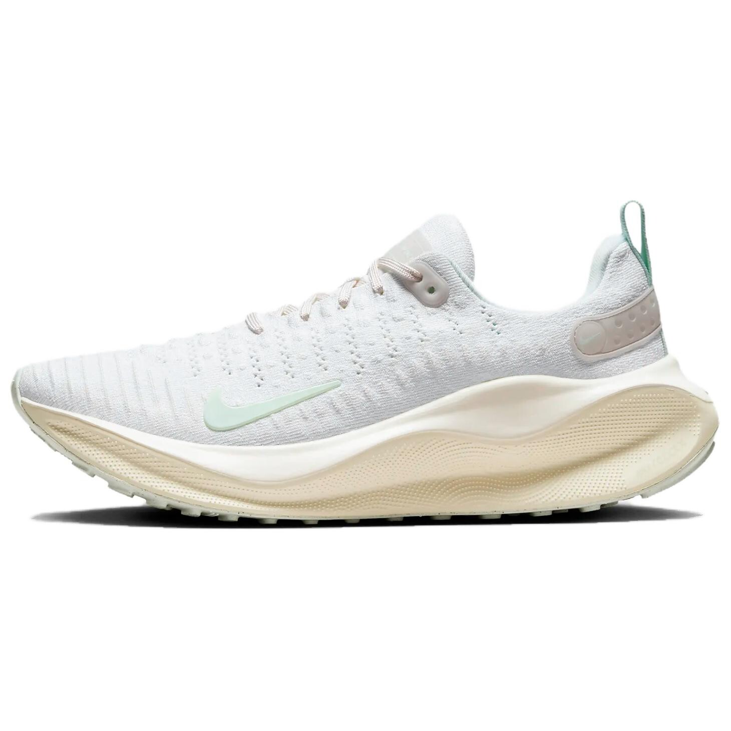 

Кроссовки InfinityRN 4 женские с низким верхом, белые/зеленые Nike