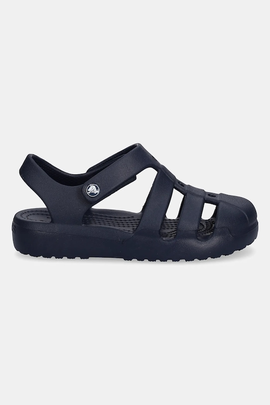 Классические детские сандалии Fisherman Kids Crocs, темно-синий — фото 2