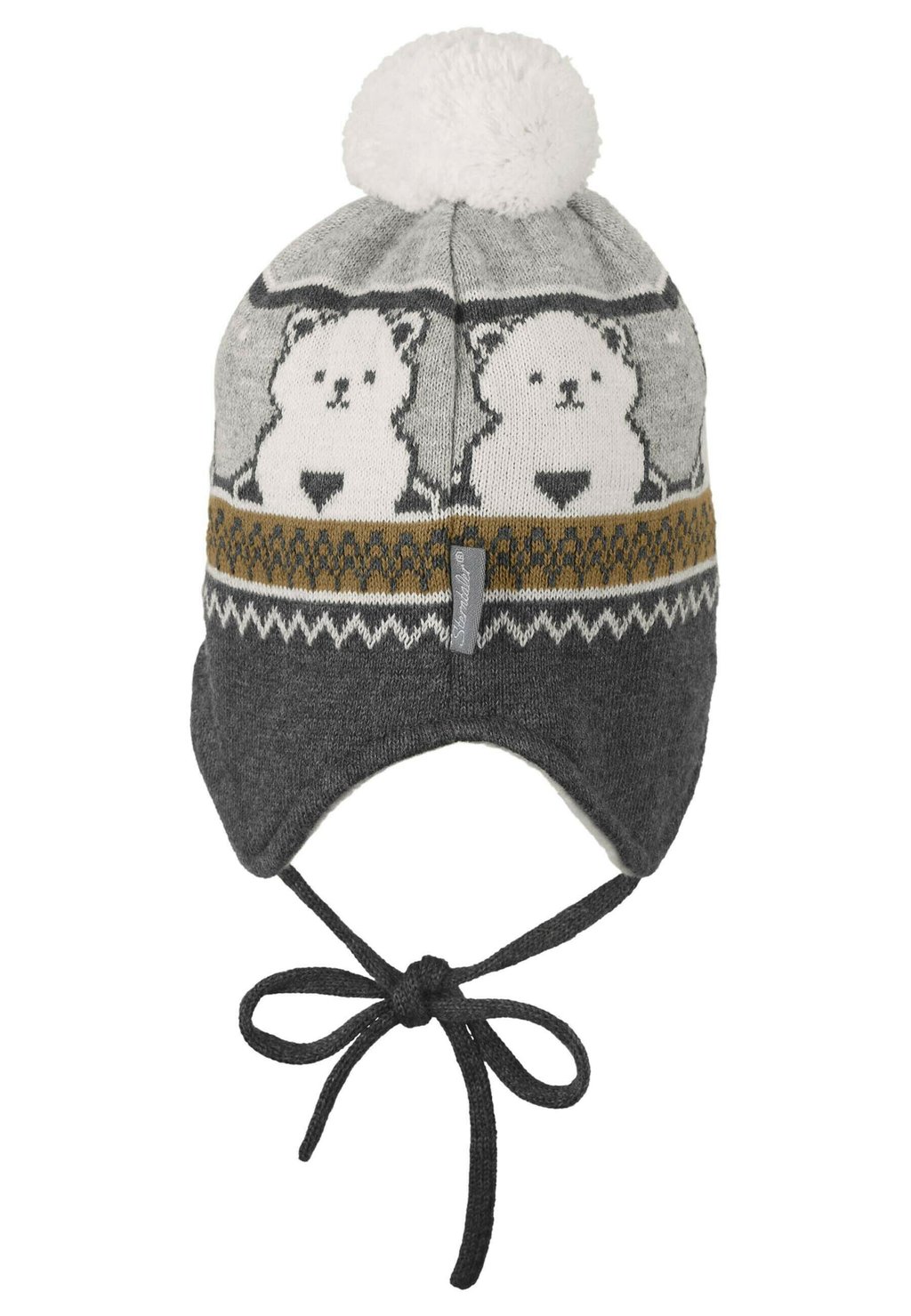 

Шапка BOMMEL BÄR Sterntaler, цвет Mottled Grey